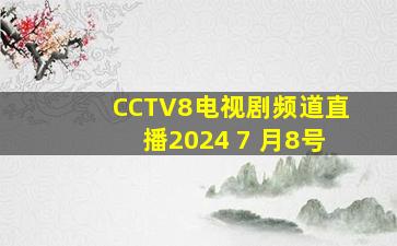 CCTV8电视剧频道直播2024 7 月8号